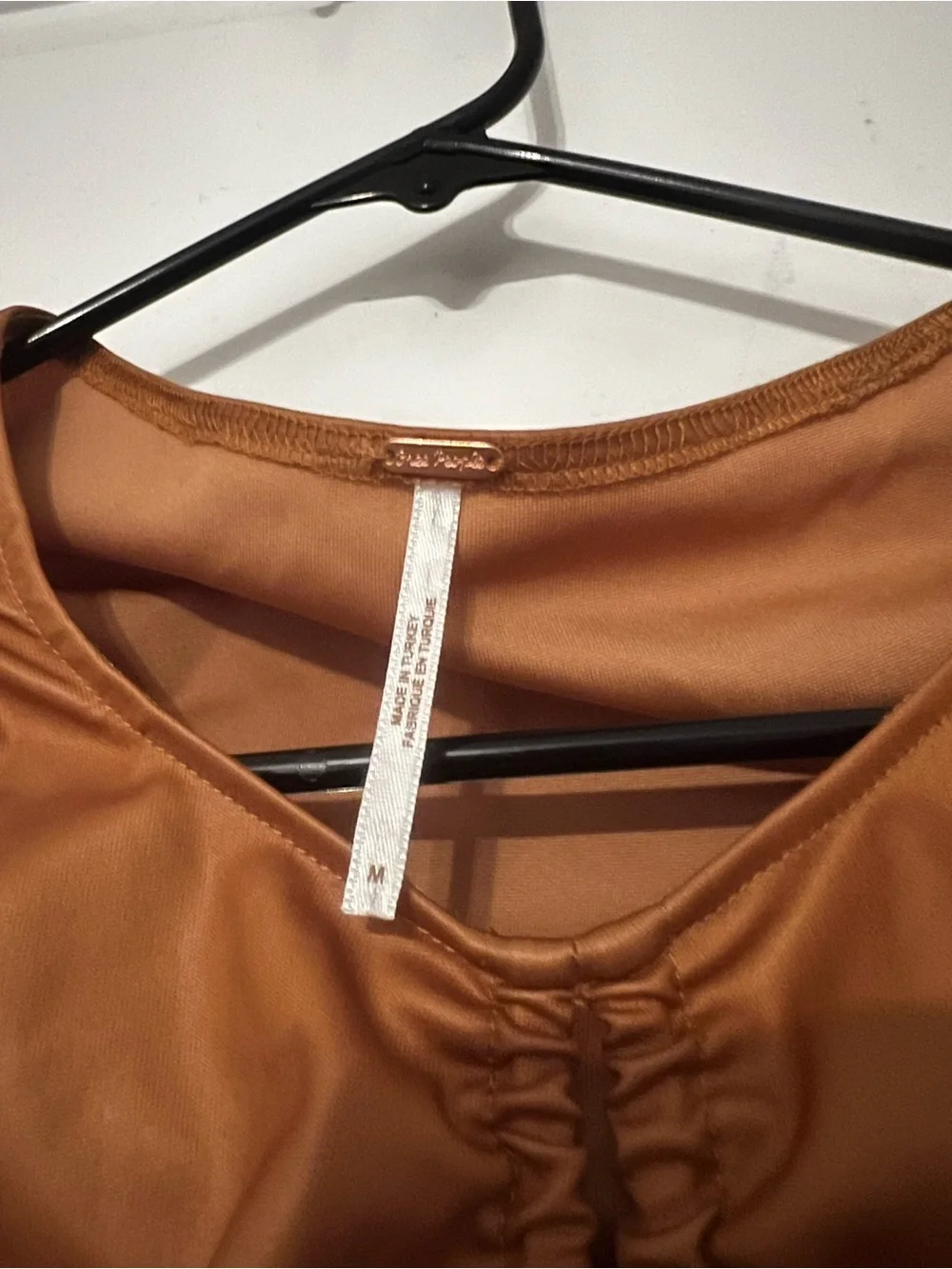 Free People Ride Along Ruched Crop Tank | medium - Picture 3 of 4